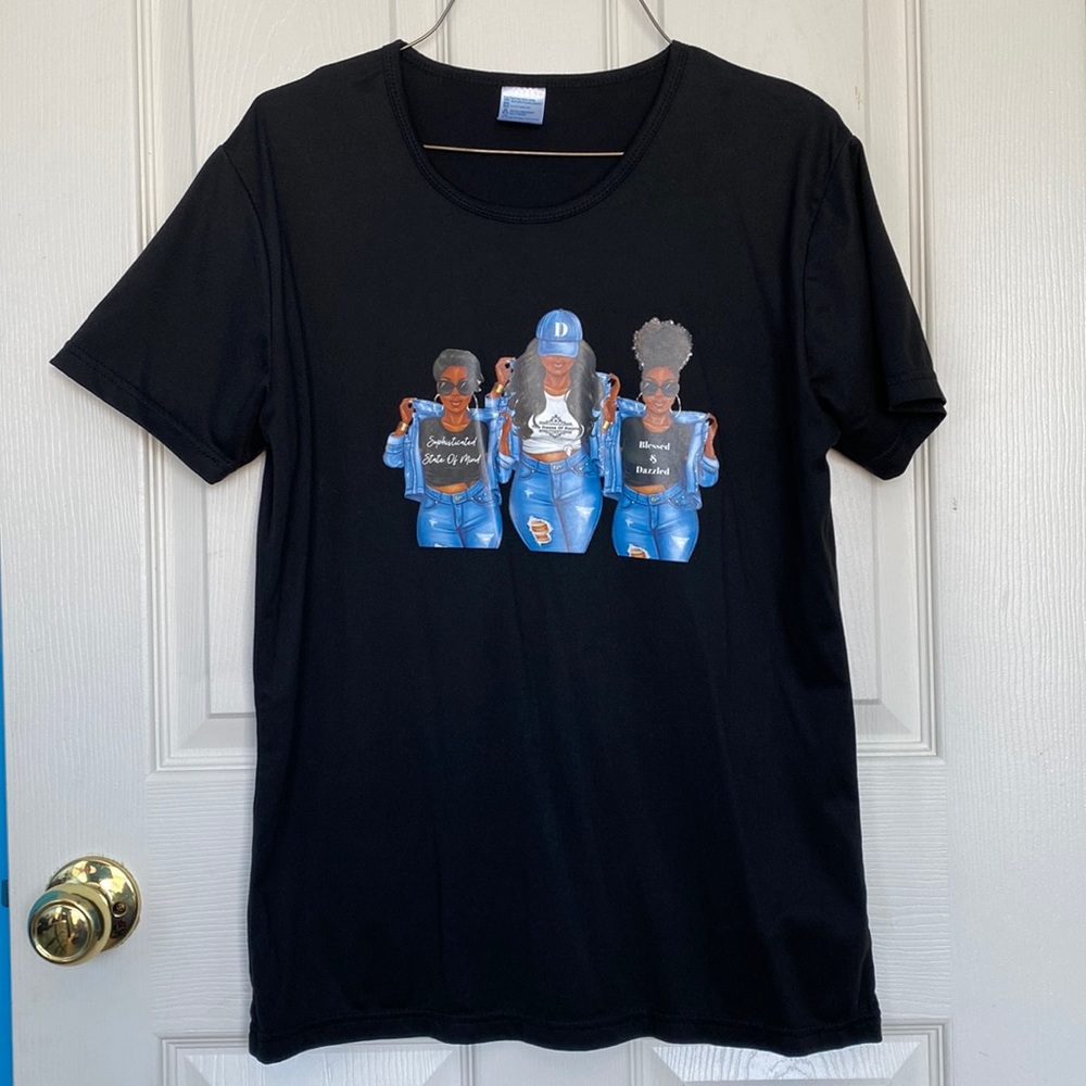 Black Graphic Tee